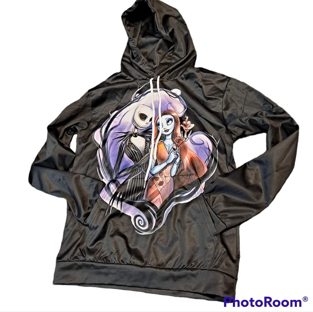 Small nightmare hoodie disney jack & sally